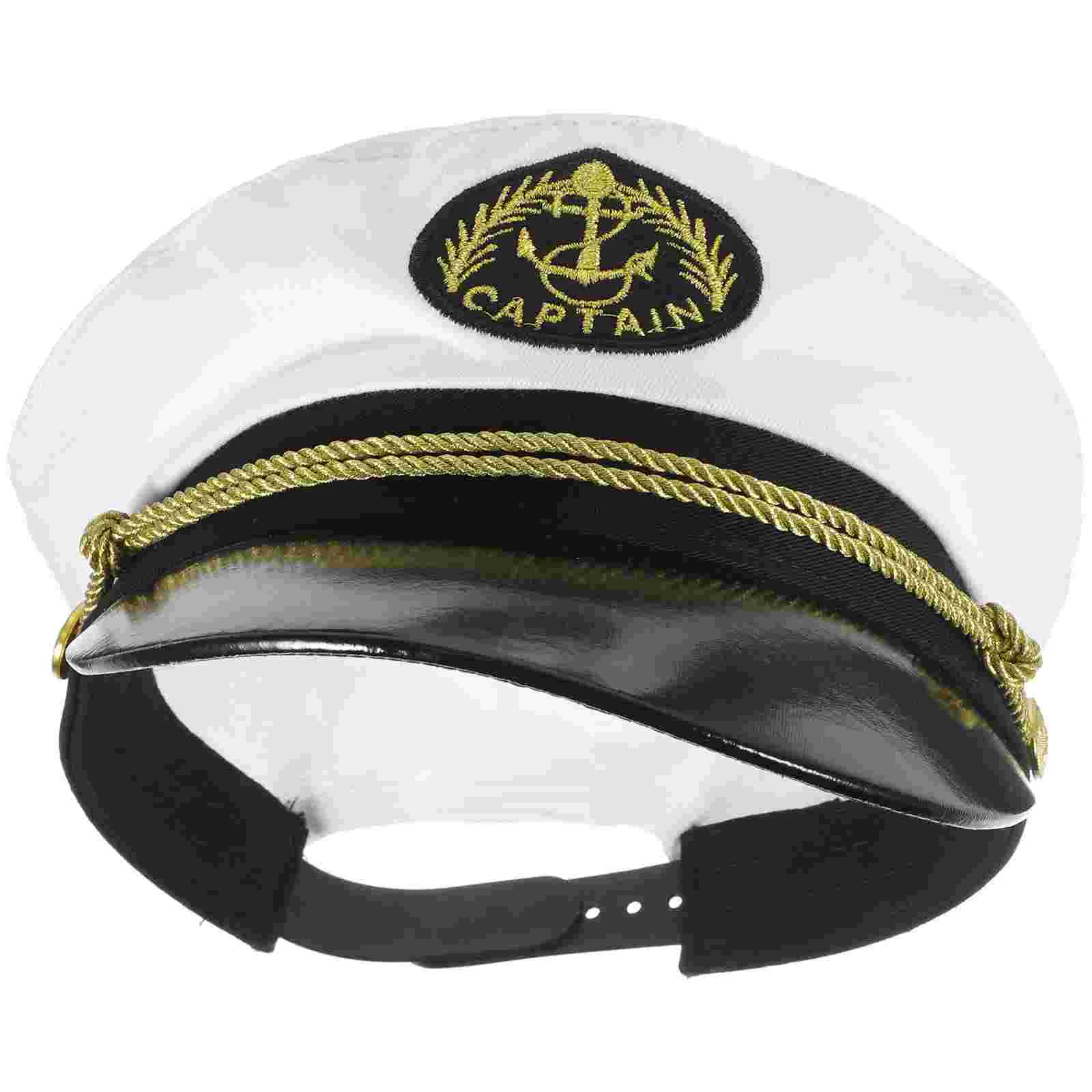 

Clothing Accessories Sailor Hat Cosplay Costume Party Hats Captains Decor Boating
