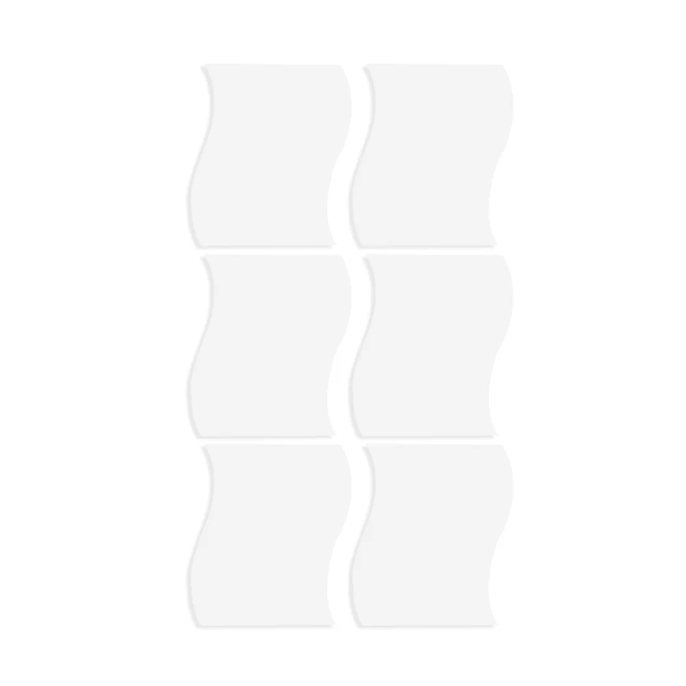 

Mirror Stickers Wave Mirror Stickers Kids Mirror Acrylic Removable Wall Stickers Mirror Decorative Stickers Room decor