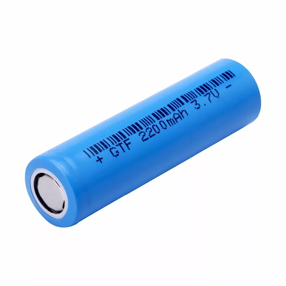 

NEW2023 GTF 100% Original Ncr18650 Li-ion Rechargeable Battery real capacity 2200Mah 3.7V For Panasonic Flashlight Core 18650 Ba