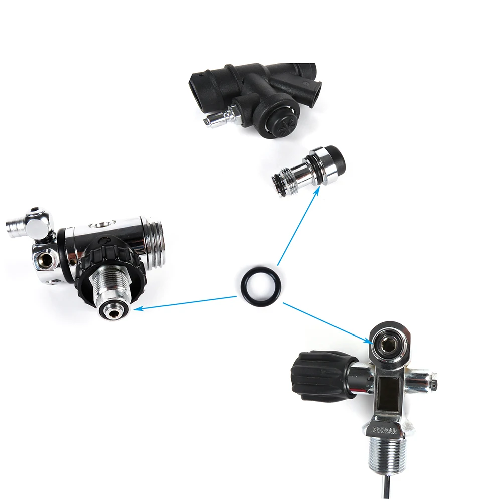 

Комплект уплотнительных колец для дайвинга Набор для погружения с аквалангом аксессуары для дайвинга 20 шт. запасные кольца-регуляторы для погружения прочные запасные кольца для ремонта