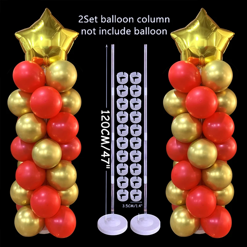 

Balloon Arch Balloons Column Stand Baby Shower Wedding Xmas Decoration Confetti Balloons Holder Birthday Party Decor Baloon