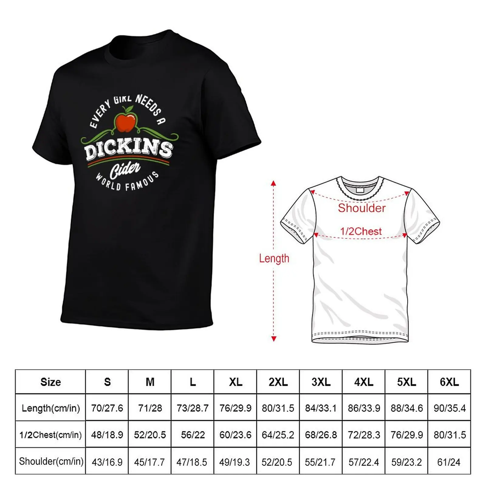 Футболка Dickins Cider World Famous For All Your Loved Ones, забавная футболка, мужская однотонная футболка в стиле аниме, футболка оверсайз (art.: 3920d4e8e79d2) - 3920d4e8e79d2