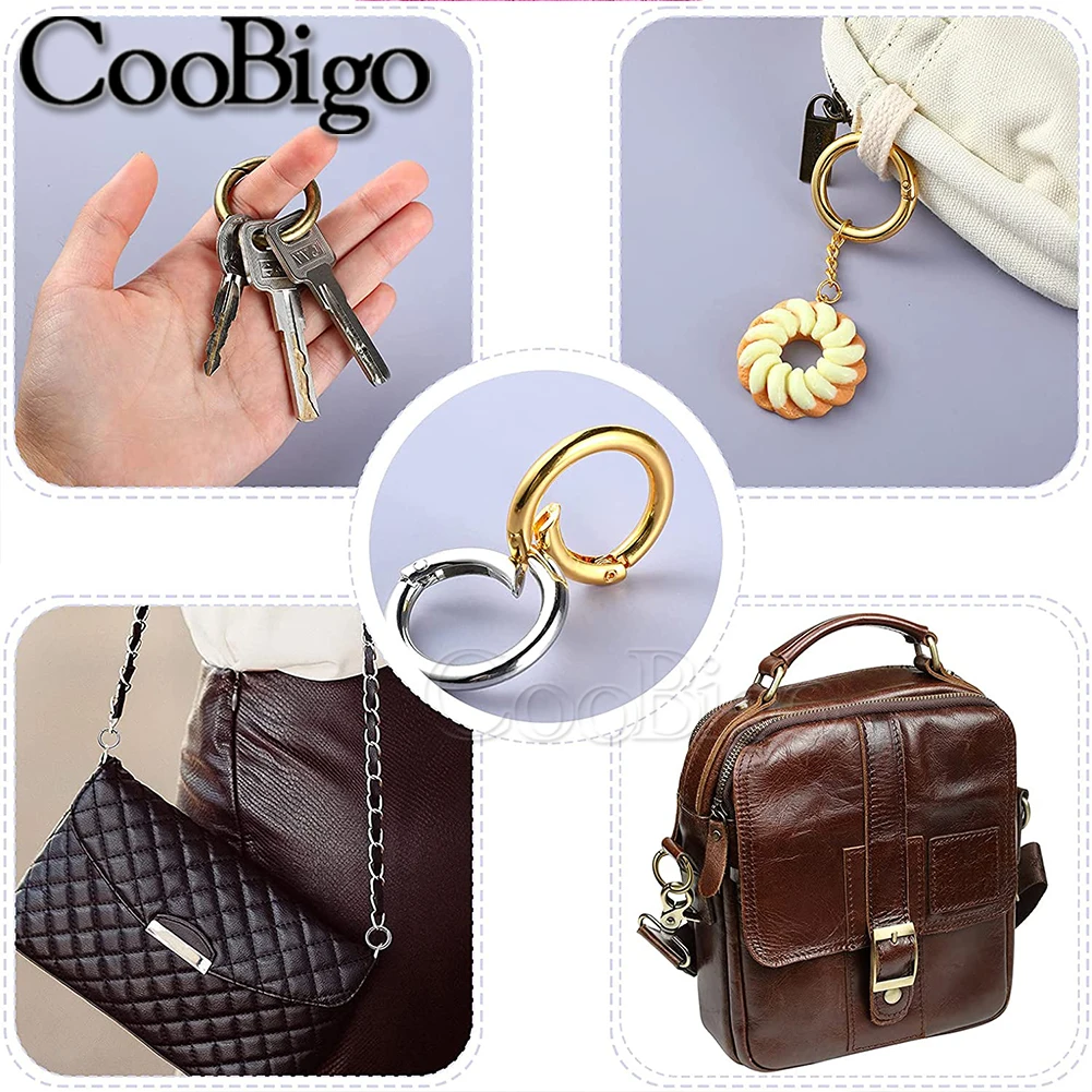 5 Упаковок Металлические Пружинные Зажимы Для Ворот Пряжки Круглой Формы