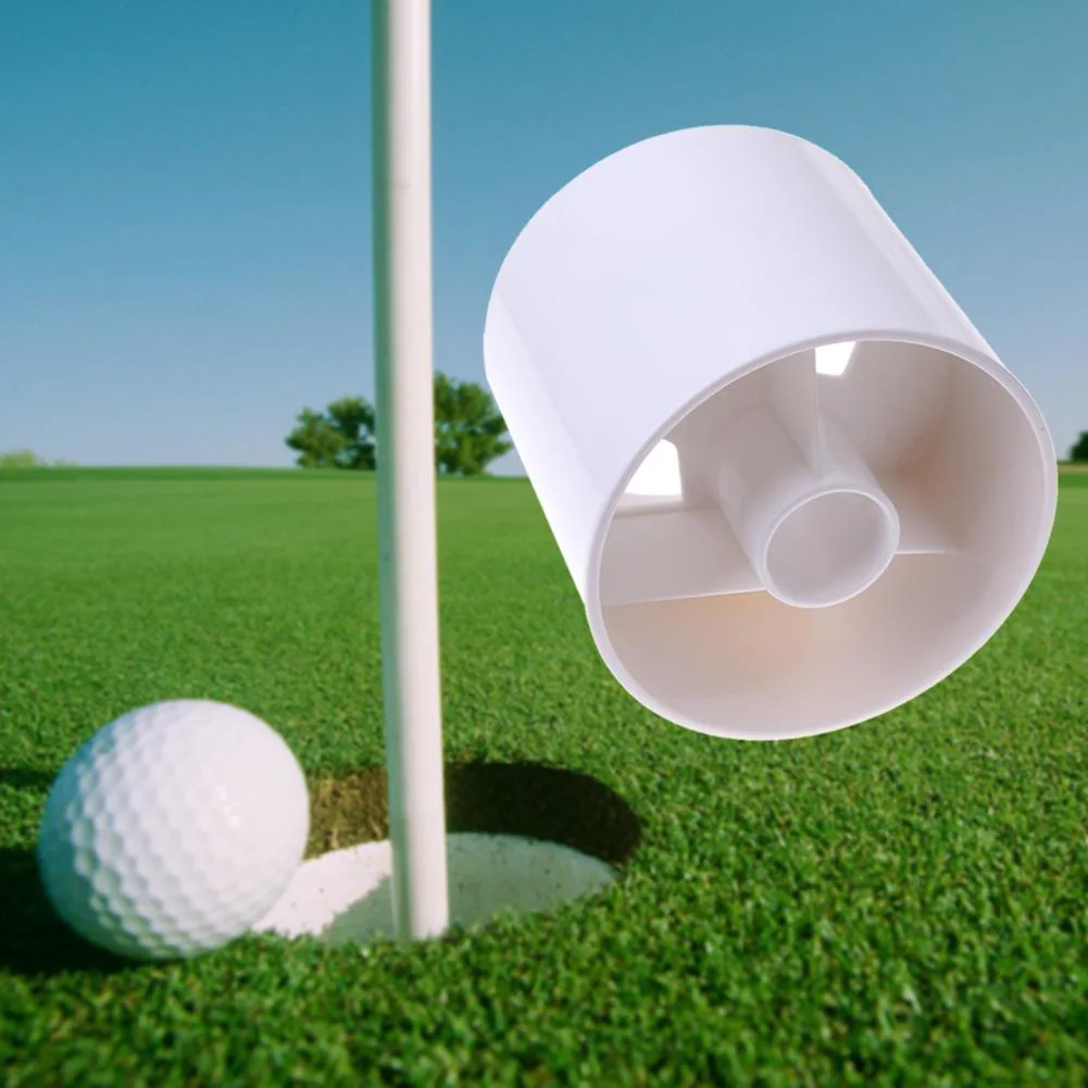 

Golf Training Aids Putting Putter Hole Cup Plastic White Green 1pc Yard Garden Backyard Practice Chipping