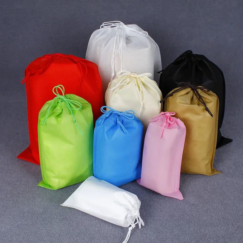 50 шт. нетканая сумка для обуви водонепроницаемая пылезащитная дорожная