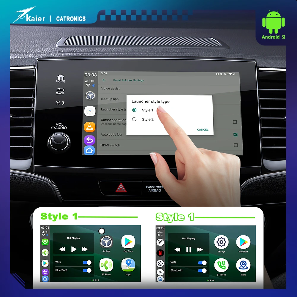 Продажа Carplay Ai Box Catronics беспроводной Автомобильный плеер Netflix мультимедиа 4 + 64G Аудио навигация Android 9 Android авто Apple Carplay Pаспродажа Carplay Ai Box Catronics беспроводной Автомобильный плеер Netflix мультимедиа 4 + 64G Аудио навигация Android 9 Android авто Apple Carplay