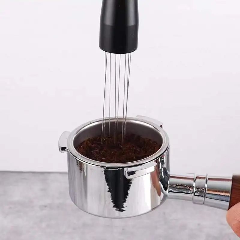 

Stainless Steel Needle Coffee Tamper Food-grade Coffee Stirrer Distributor Leveler Tool Needle Type Coffee Powder Distribution