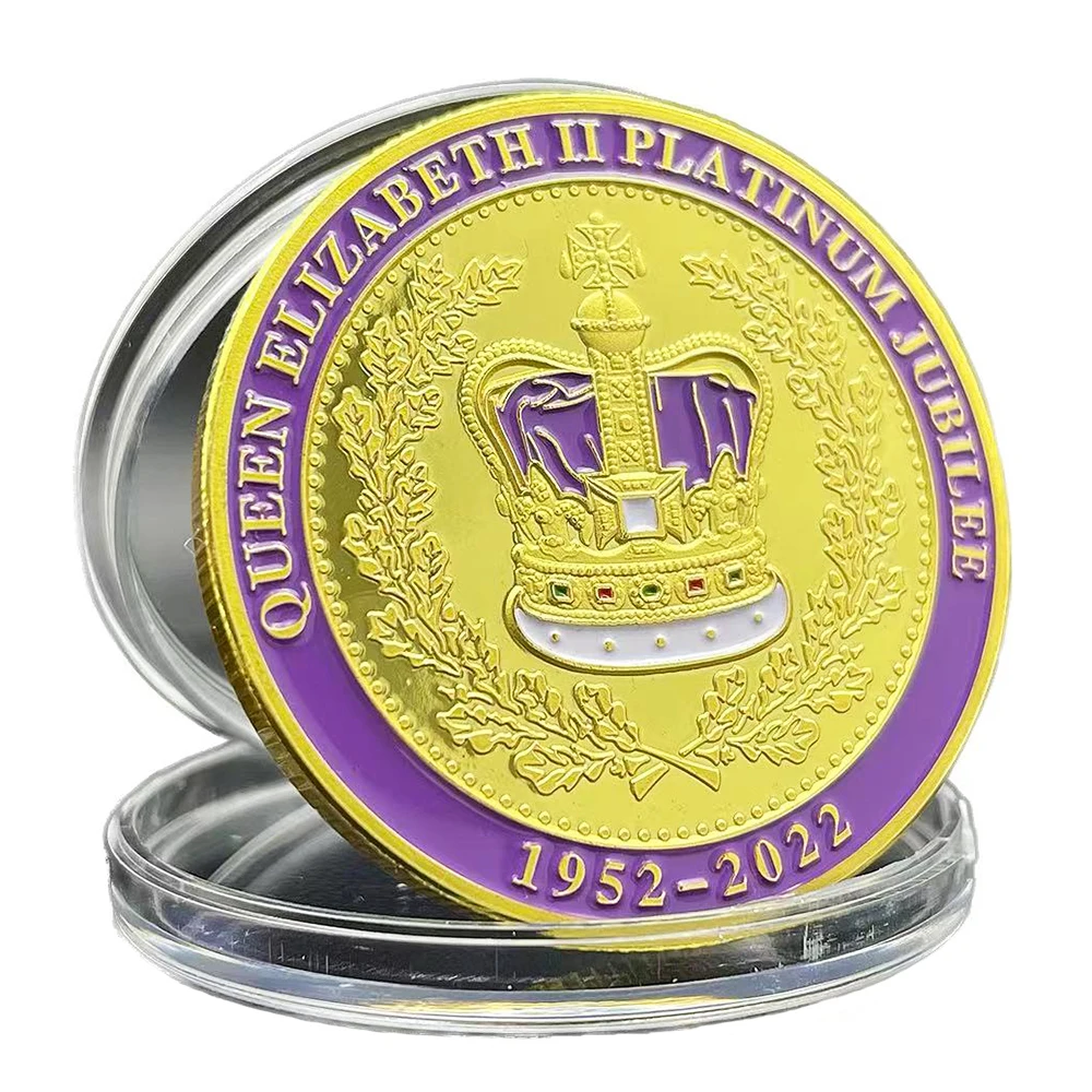 

Юбилейная серебряная монета королевы Елизаветы II