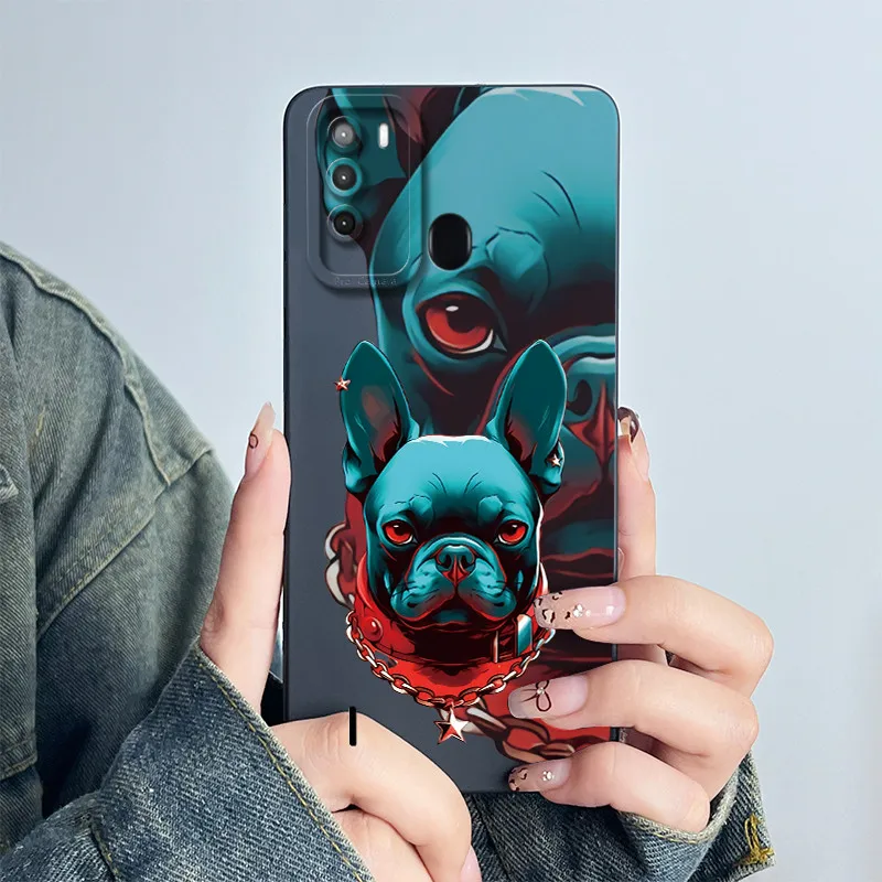 For Itel S16 / Vision 1Pro 1 Pro Phone Case Cover Soft Silicone Sweet Painted Shell Funda Lovely Printed Protective Casing Coque