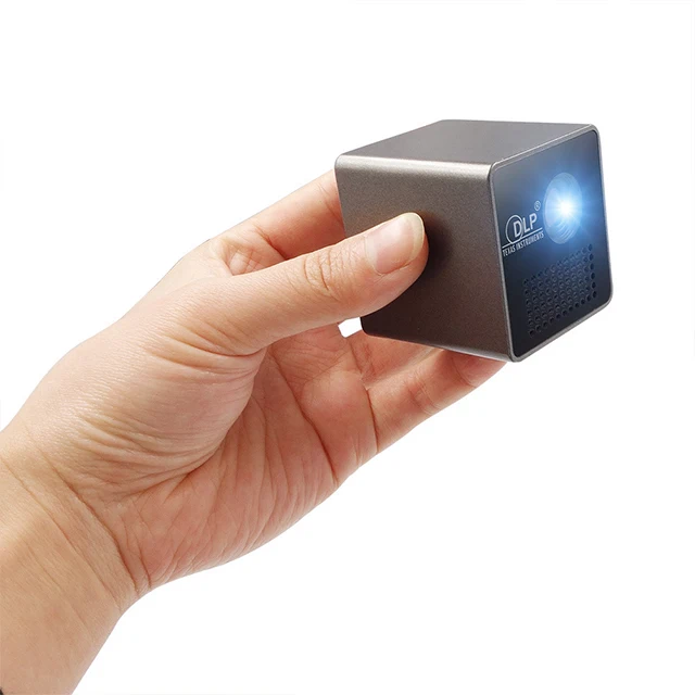 

1080p P1s Projector Mini Portable Home HD Projector DLP Phone for Mobile