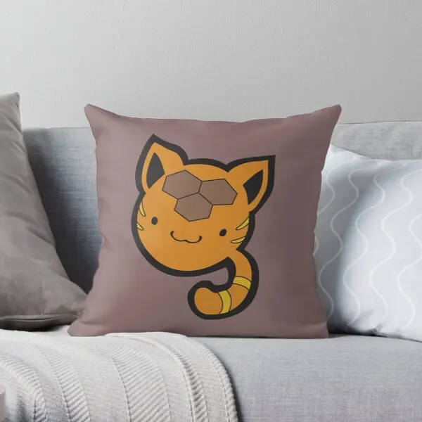 

Slime Rancher Honey Tabby Largo Slime Printing Throw Pillow Cover Office Anime Wedding Bedroom Throw Waist Pillows not include