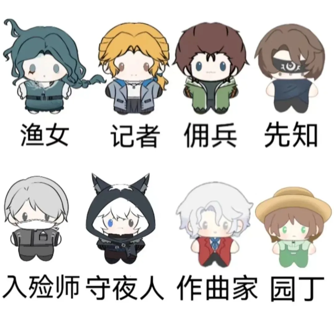 Аниме идентичность V Eli Clark Ithaqua Фредерик Крибибург Косплей 10 см мультфильм