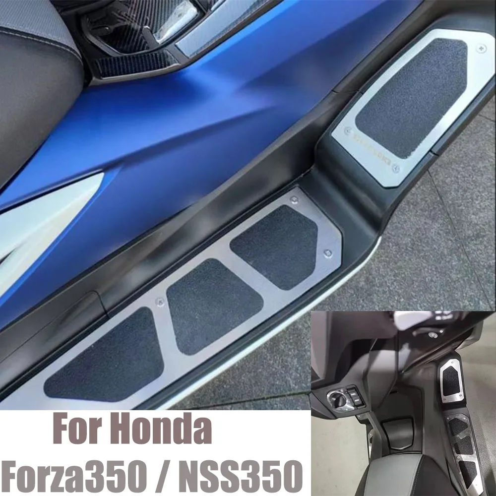 

Forza 350 New Footrest Footboard Step Footpad Pedal Plate Foot Pegs Motorcycle Accessories For Honda Forza350 NSS350 FORZA NSS