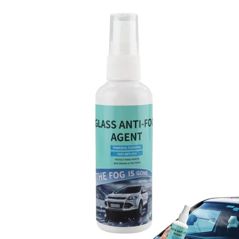 

Anti Fog Agent For Car Car Windshield Defogger Spray 100ML Automotive Rearview Mirror Window Glass Anti-Fogging And Rainproofing