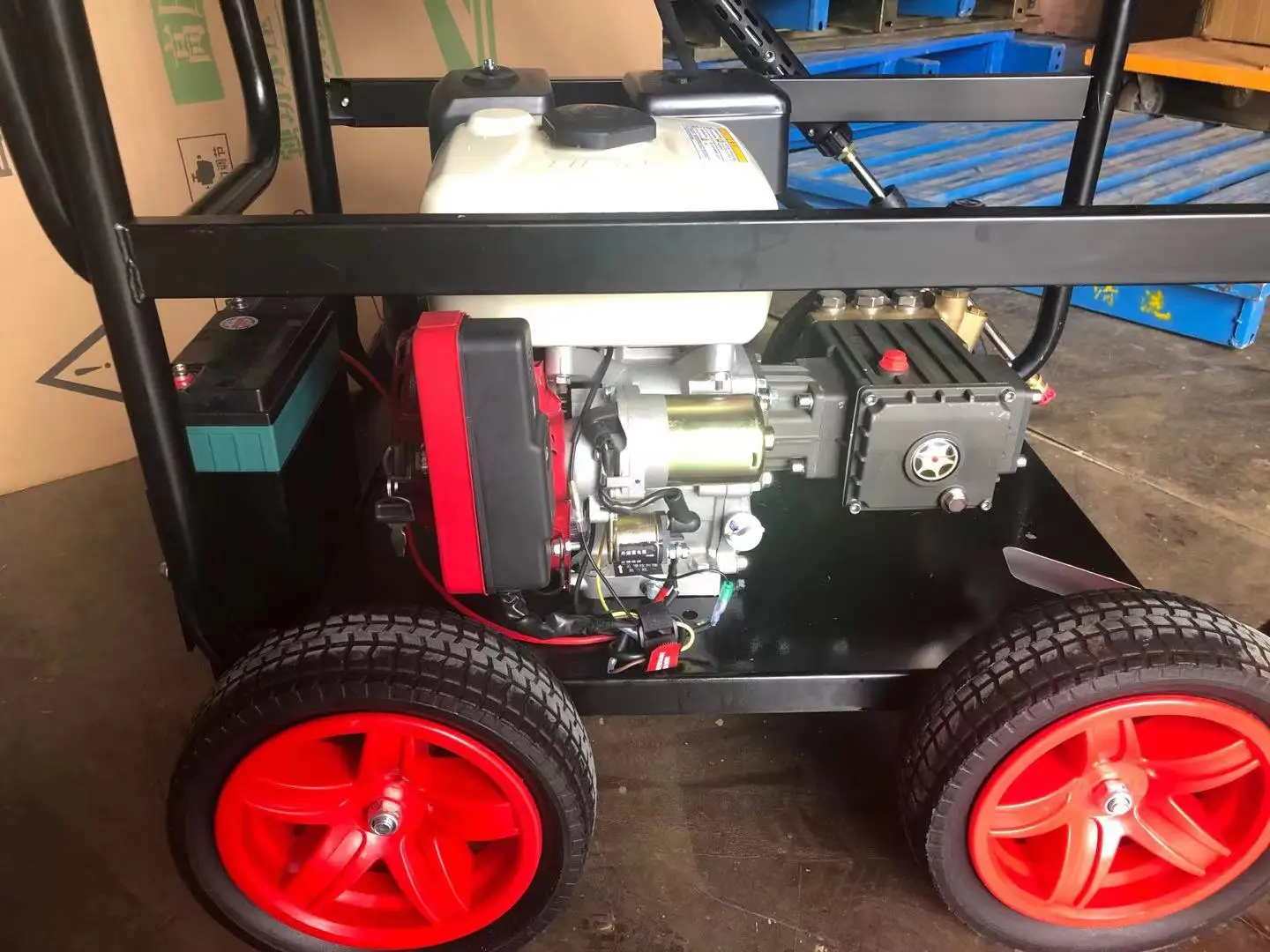 Электрический водяной насос 5 кВт высокого давления для очистки мойки