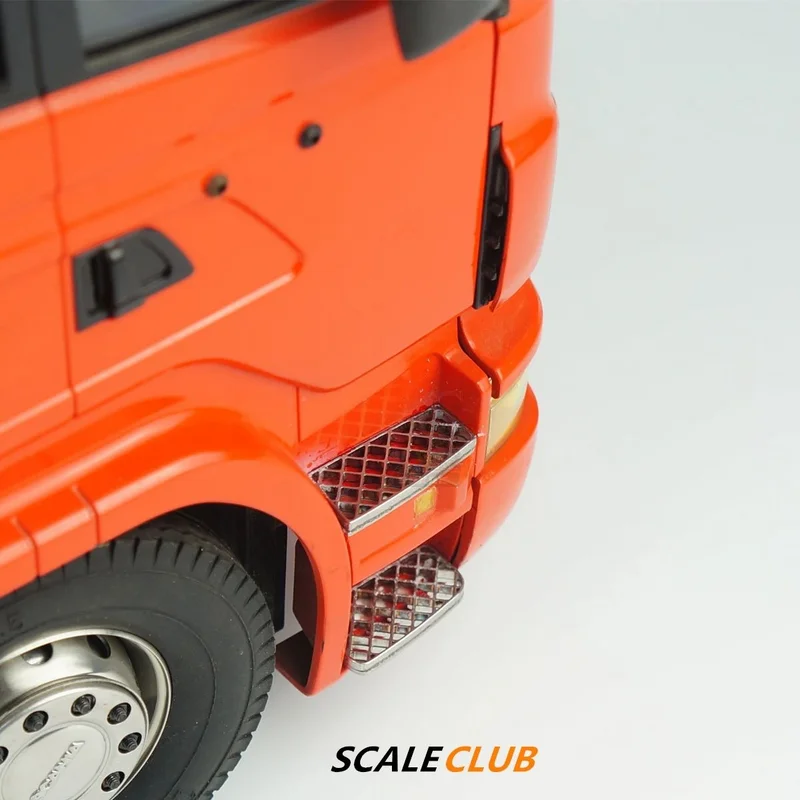 Фото Scaleclub 1/14 трактор яма металлические протекторы для Tamiya Scania 770S MAN Benz Volvo RC прицеп самосвал автомобиль Diy Запчасти №1