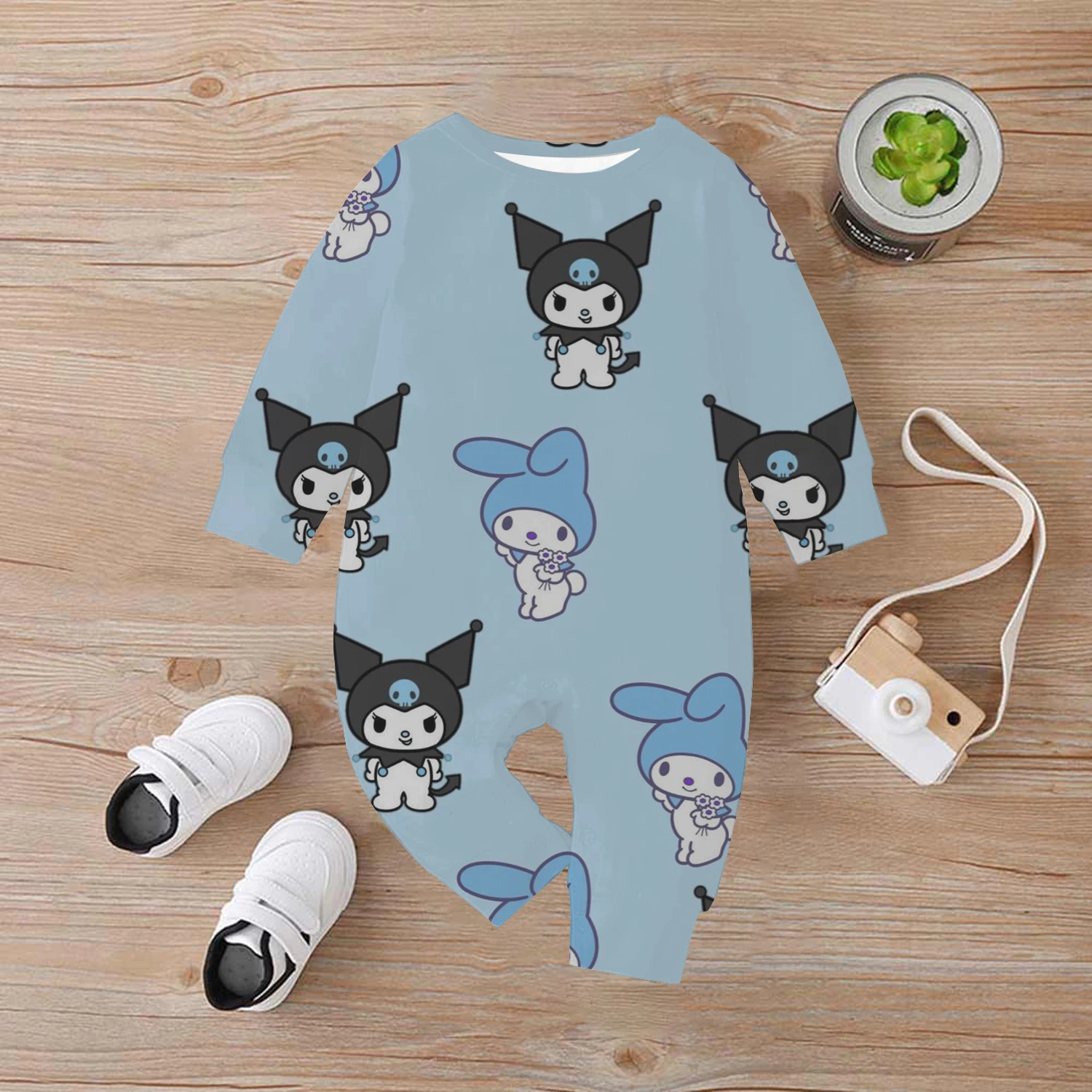 2024 новый детский комбинезон 3M-4T Sanrio Meiletikulomikawa костюм для ползания с героями