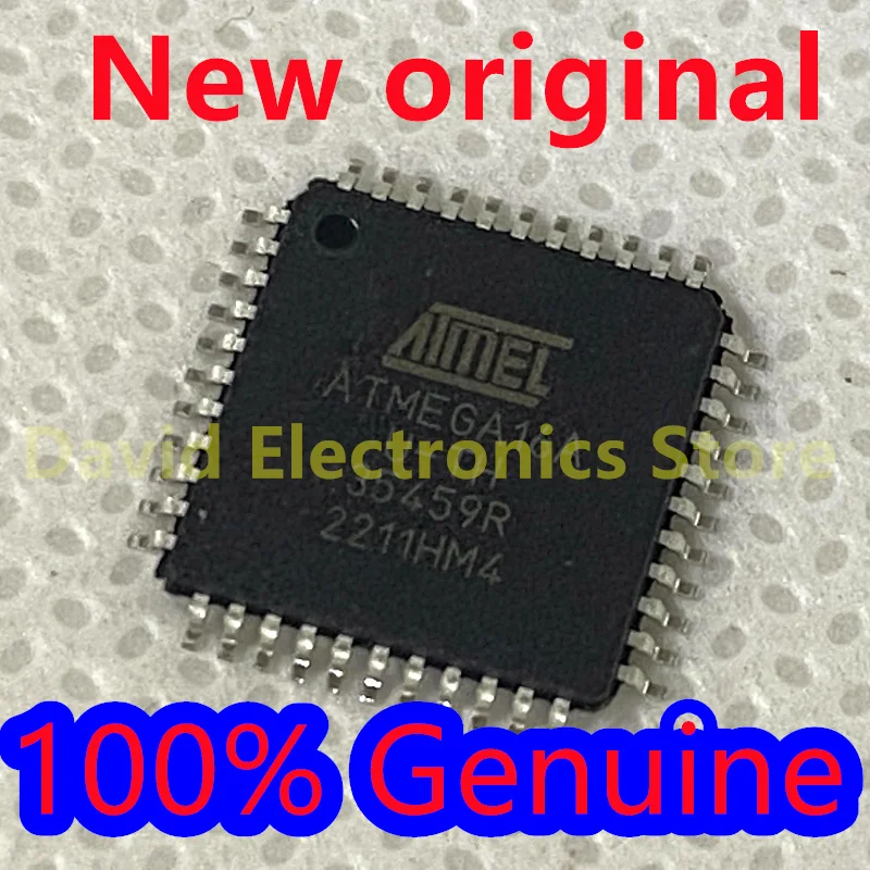 

5PCS 100% brand new original ATMEGA16A-AU AVR microcontroller 8-bit microcontroller chip ATMEGA16A packaging TQFP-44