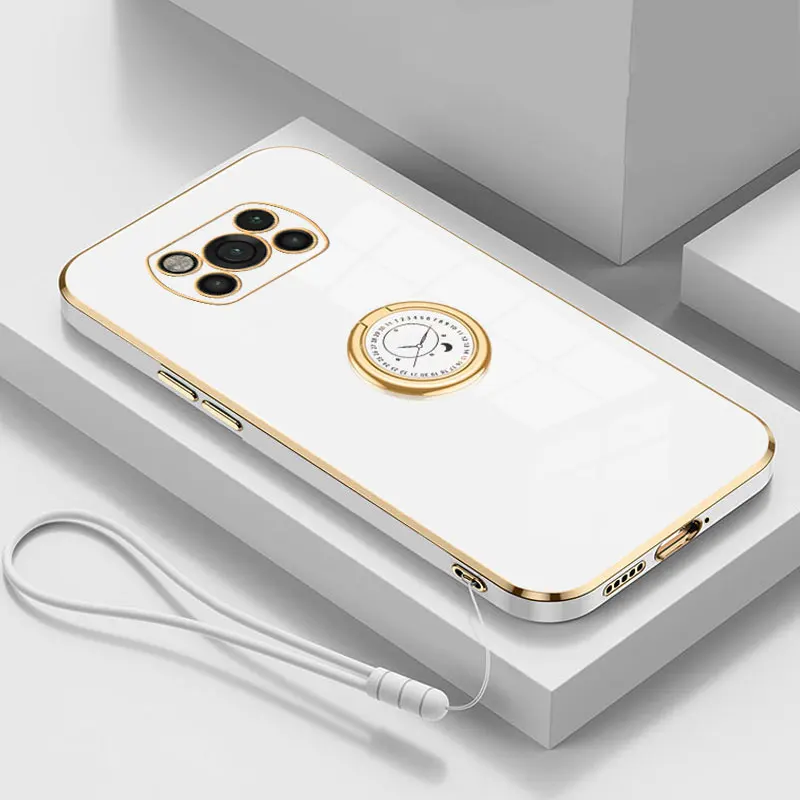 Чехол для Xiaomi POCO X3 чехол с ремешком и держателем веревки Poco M2 M4 M3 F3 F4 GT NFC Pro чехлы