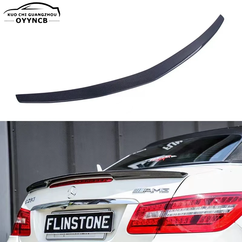 

For Mercedes-Benz E-Class W207 C207 2Door Coupe AMG Style Carbon Fiber Rear Spoiler Trunk Wing 2009-2016