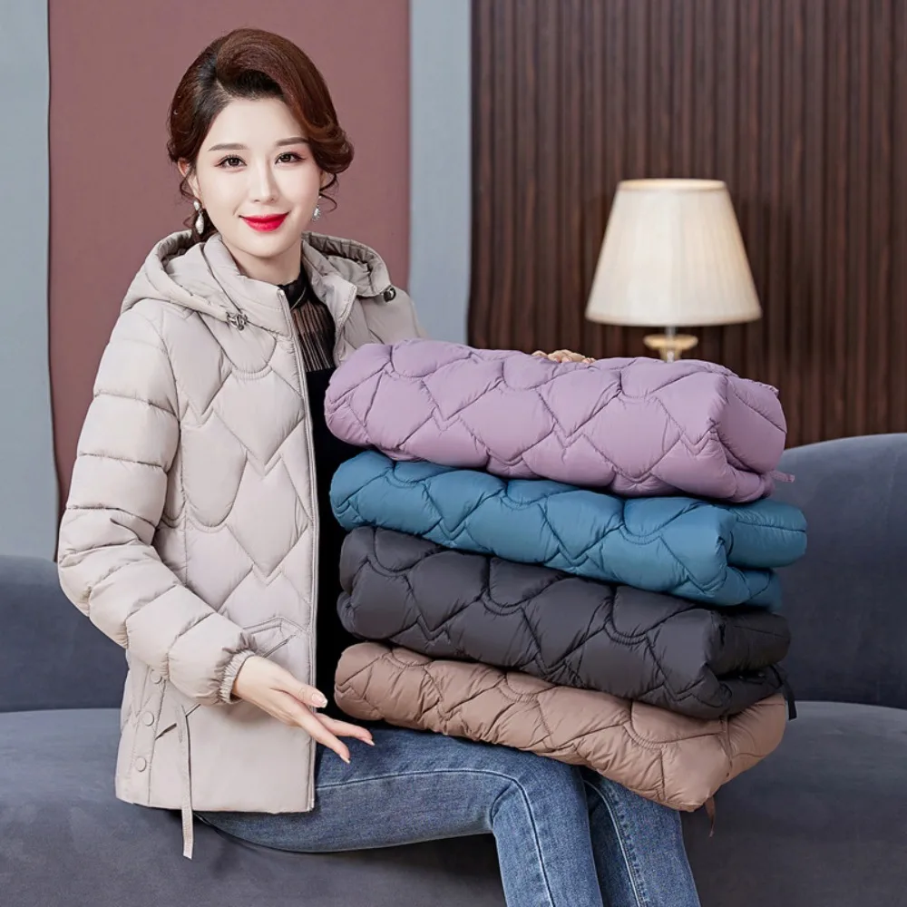 

New 2023 4XL Winter Women Jacket Long Coat Hooded Parka Cotton Padded Jacket Female Parkas Casual Warm Outwear Snow Wear Coats