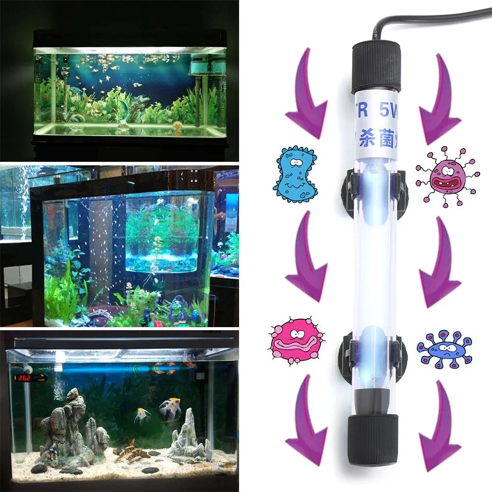 Погружная УФ светильник ПА для аквариума 110 В/220 В