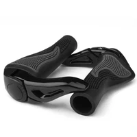bicycle bike mtb bar ends handle bar handlebars rubber gri aluminum end handle ergonomic push on soft