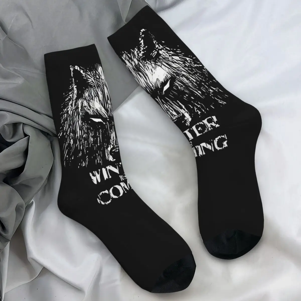 Игровые носки Autumn of Throne A Song Ice and Fire Чулки Повседневные мужские мягкие Графические