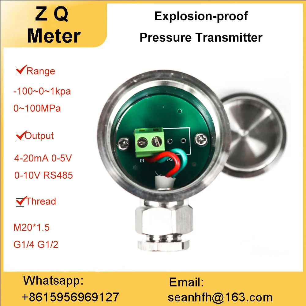 Датчик давления с диффузионным силиконовым интеллектуальным цифровым дисплеем