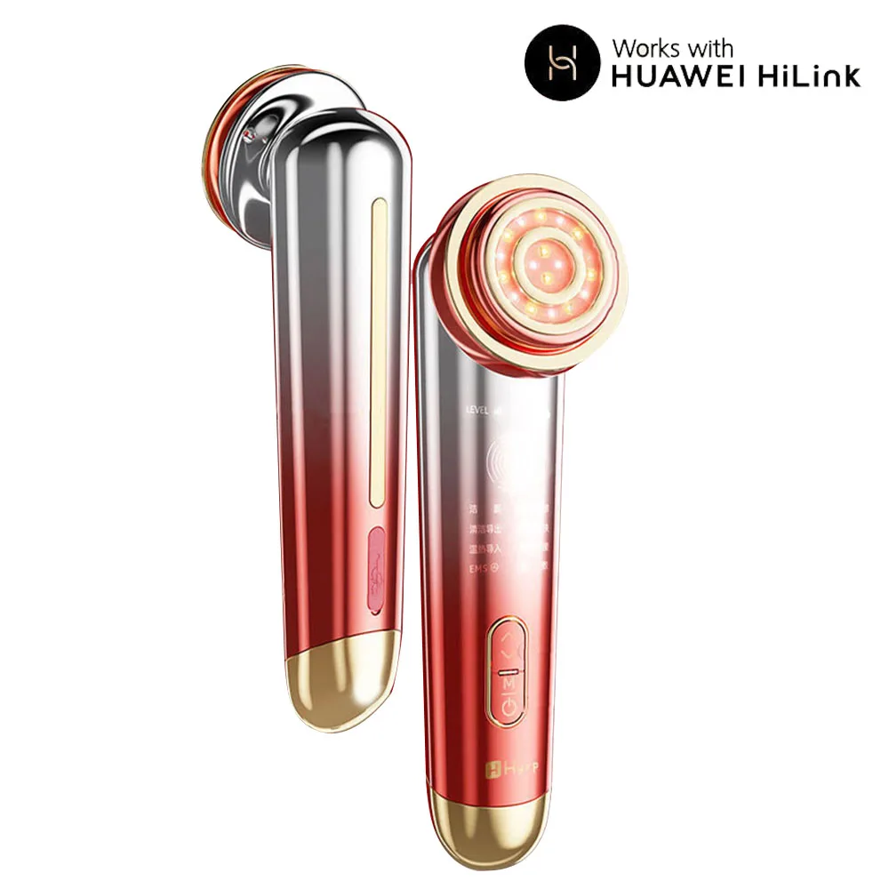 Массажер для лица Huawei HiLink, аппарат радиочастотный для подтяжки и подтяжки глаз и лица, от морщин