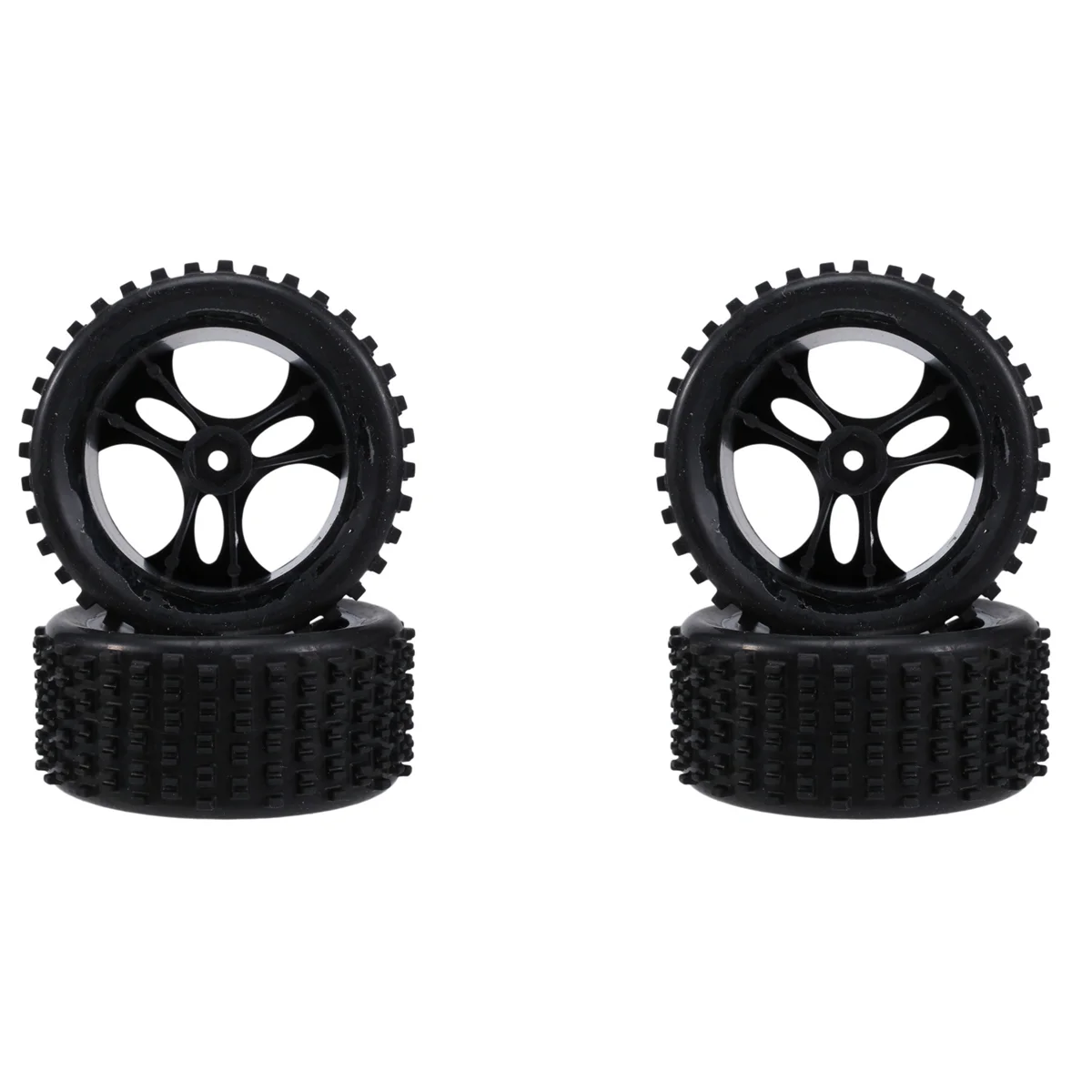 

4PCS Wheels Tires Tyre A959-01 for Wltoys A959 A959-B A959-A 1/18 RC Car Spare Parts Accessories