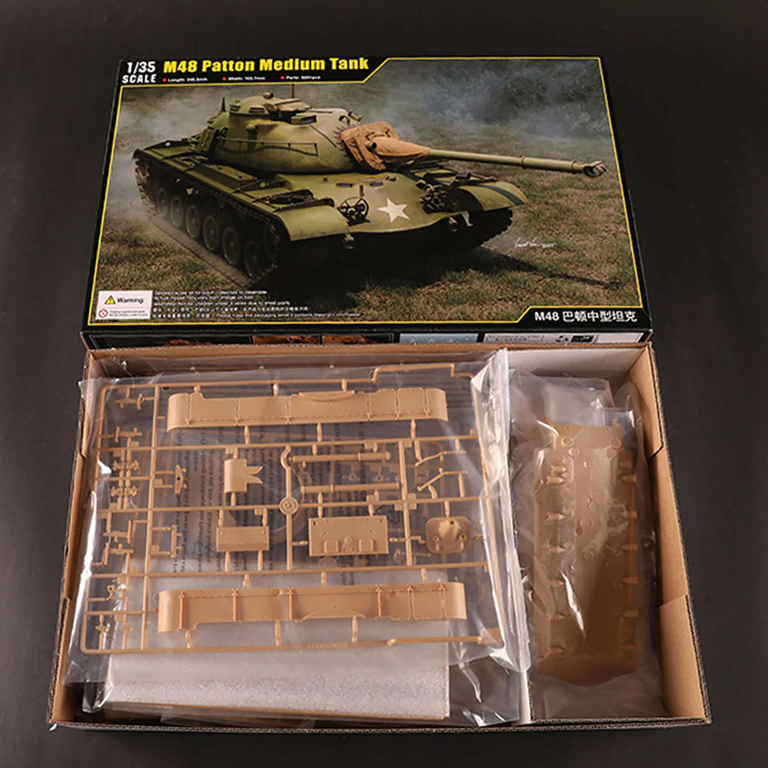 Масштаб 1/35 Trumpeter I Love комплект M48 MBT основной боевой танк пластиковые треки танки