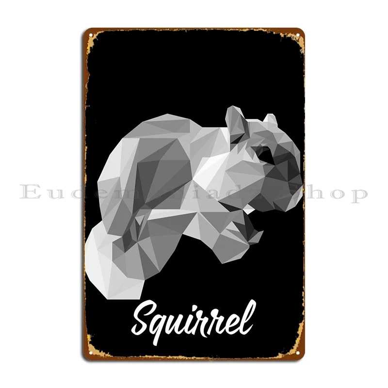 

Белка металлическая вывеска настенная пещера на заказ Настенная роспись оловянный знак плакат