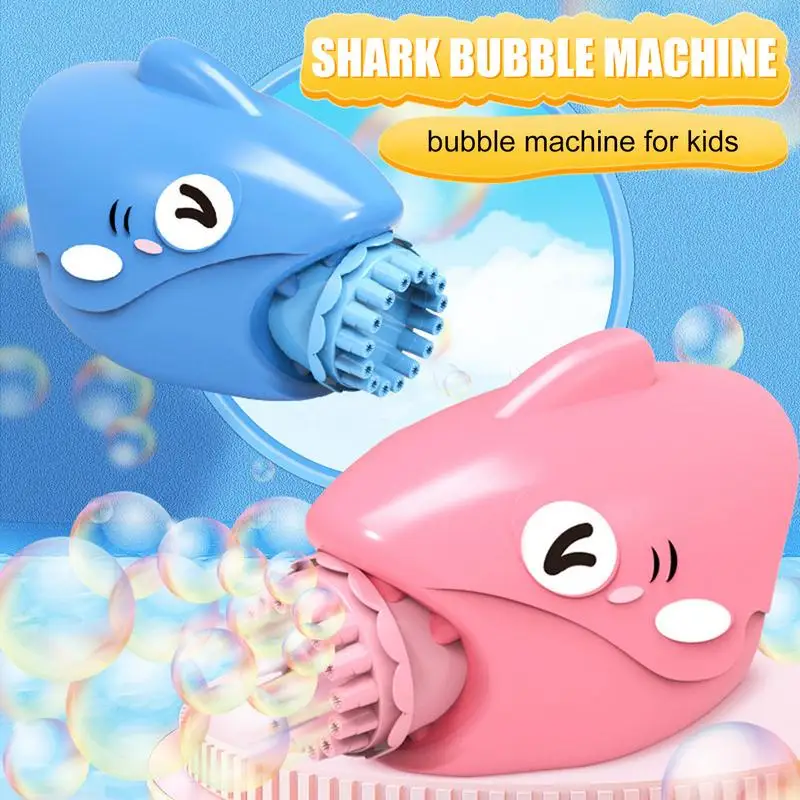 

Bubble Machine Toddler Toys Bubble Maker For 3 4 5 6 Years Old Automatic Bubble Mower Toys & Games Party Favors Summer Toy