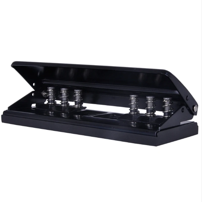

Hot 6 Hole Adjustable Puncher Loose-Paper Adjustable Office Binding Supplies Tool Suitable For A5 Paper
