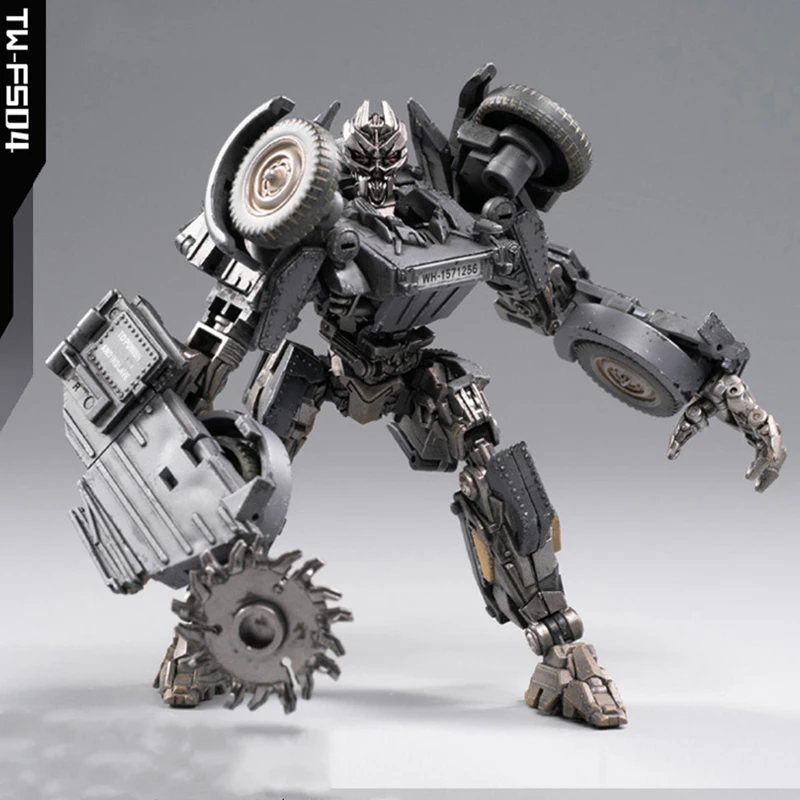 

Toyworld Transformation TW-FS04 Alert Barricade Frenzy World War II Series Old Painting Collection WW2 Robot Action Figure Toys