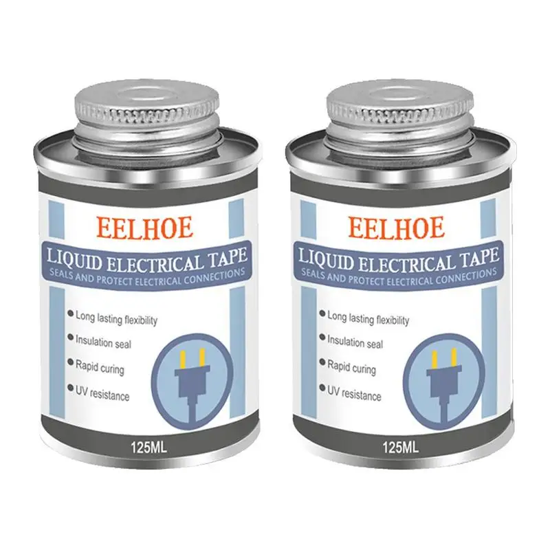 

125ML Liquid Insulating Rubber Coat Professional Liquid Insulating Rubber Coat Fireproof And Waterproof Liquid Heat Resistant