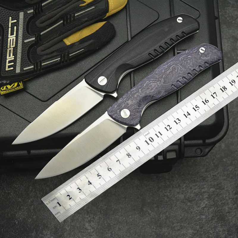 Kesiwo Новый карманный складной нож F3 EDC G10 Ручка D2 Лезвие с шарикоподшипником Flipper