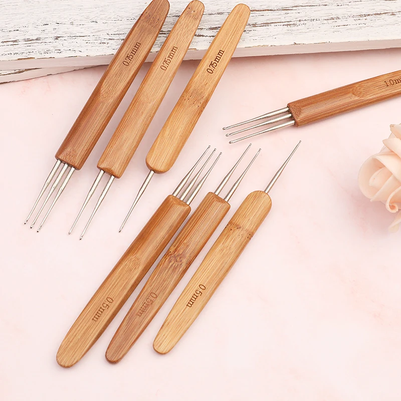3pcs/set Dreadlock Crochet Hook Tool Braid Hair Dreadlocks Needle Weaving for Craft DIY Braids Tools |