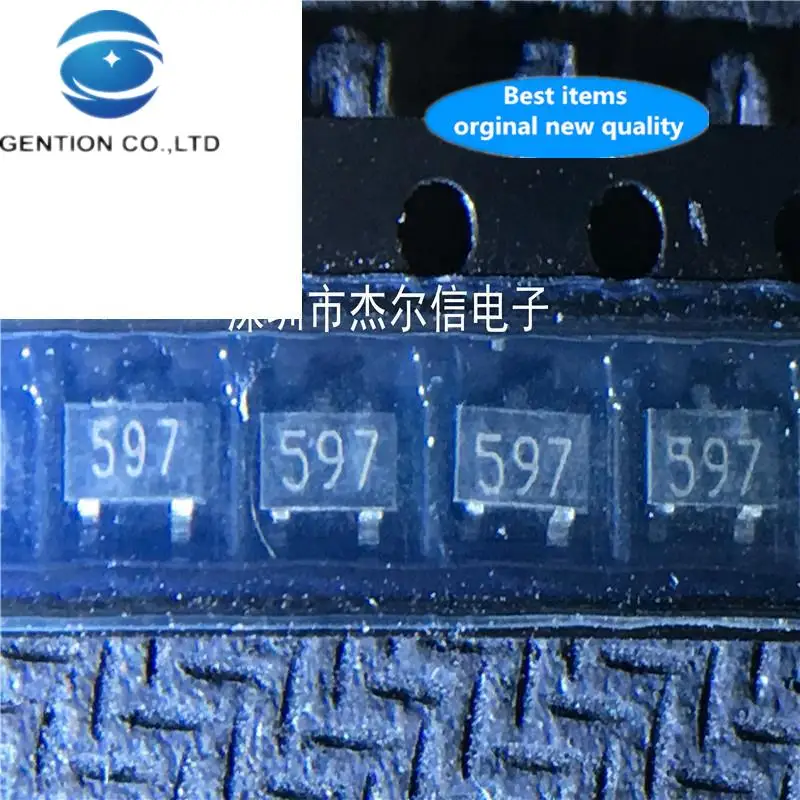 30 шт., 100% оригинальные новые {белые: FMMT597TA }{красные: блестящие} {желтые: блестящие} {синие: блестящие/61T} блестящие