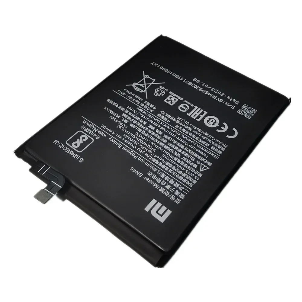 2024 года 100% оригинальный аккумулятор BN46 для Xiaomi Redmi Note 8 8T Note8 Note8T 7 Redmi7 4000 мАч