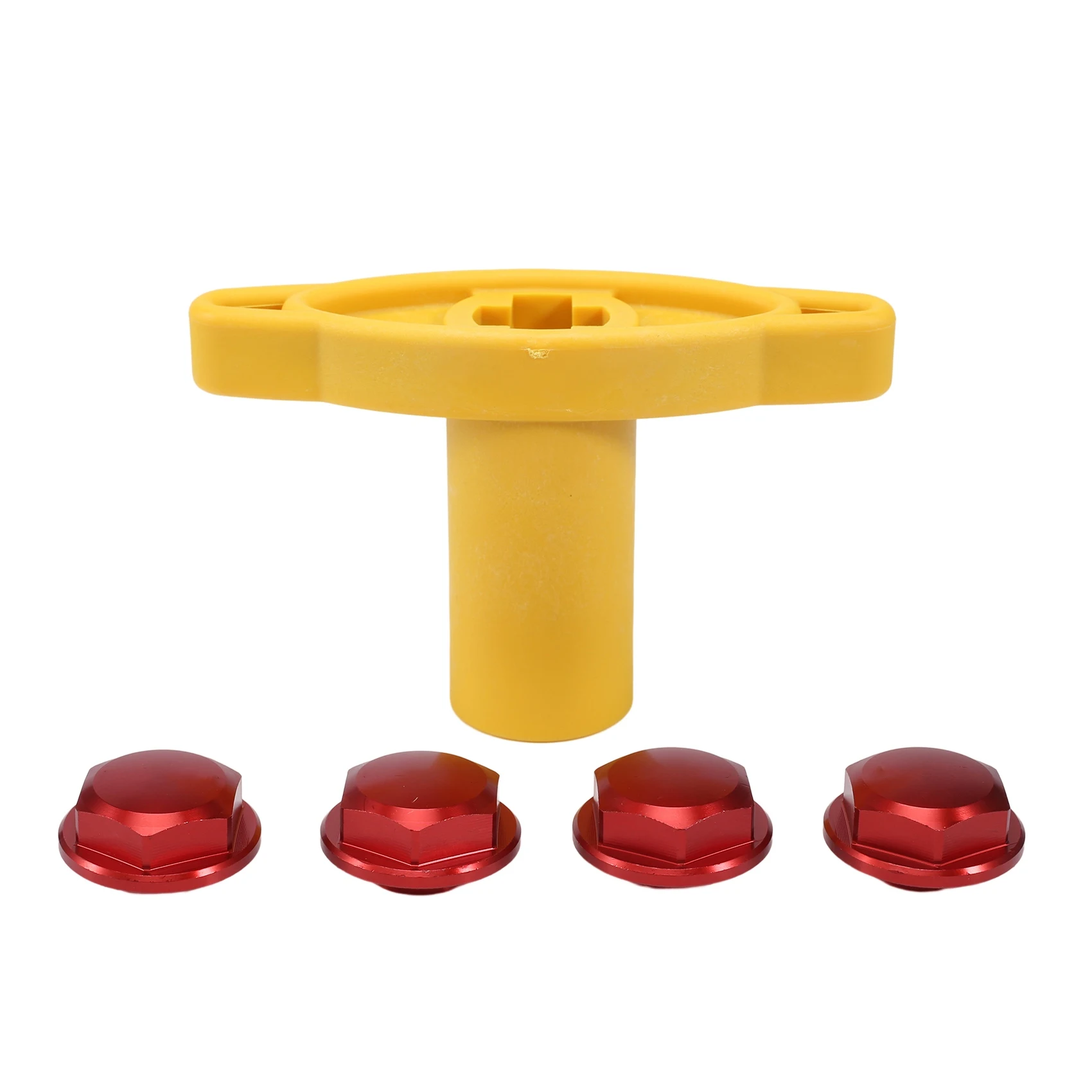 

Tire Modification Nut Kit for ,Red