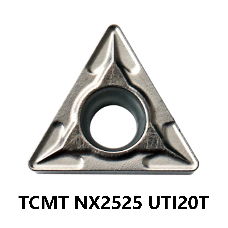 Твердосплавные вставки NX2525 UTI20T TCMT 090204 110202 110204 16T304 16T308 TCMT110204 TCMT16T304 TCMT16T308 Cerme, токарный резак из стали с ЧПУ