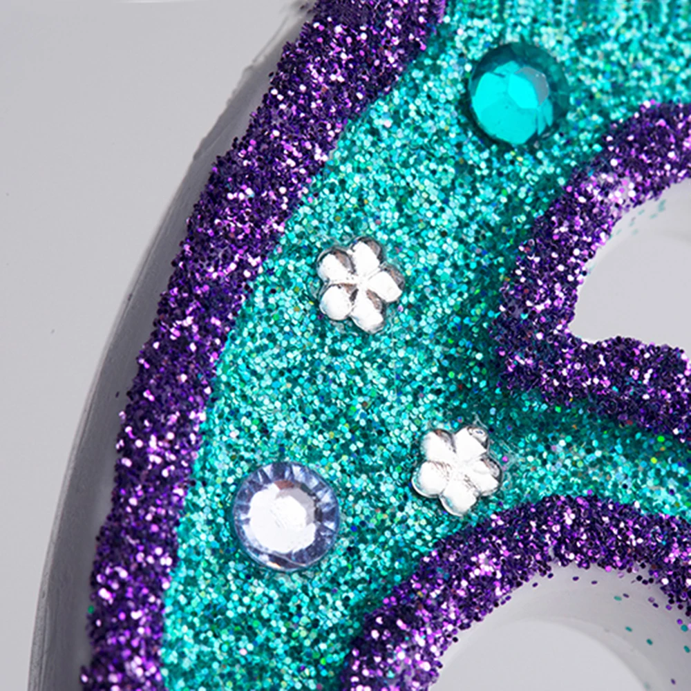 Свечи в виде цифр для дня рождения блестящие свечи русалки детей девочек и