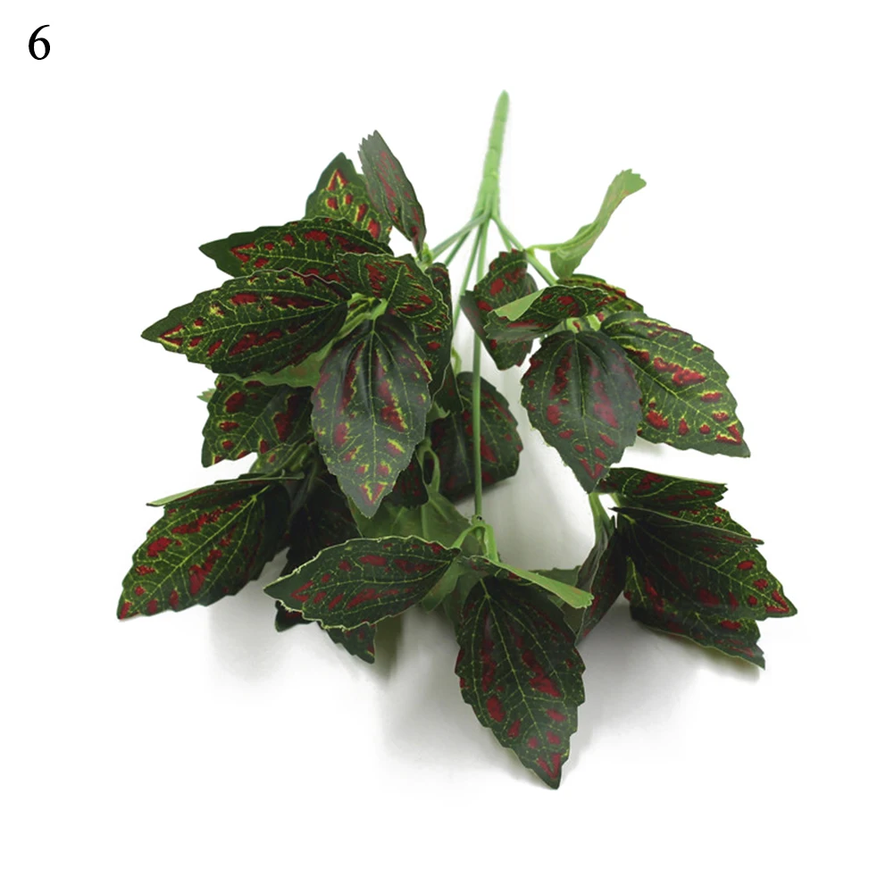 

Artificial Plants Green Grass Trees Cloth Fake Leaf Decorative Leaves On A Green Wall Partition Green Garden Decoration