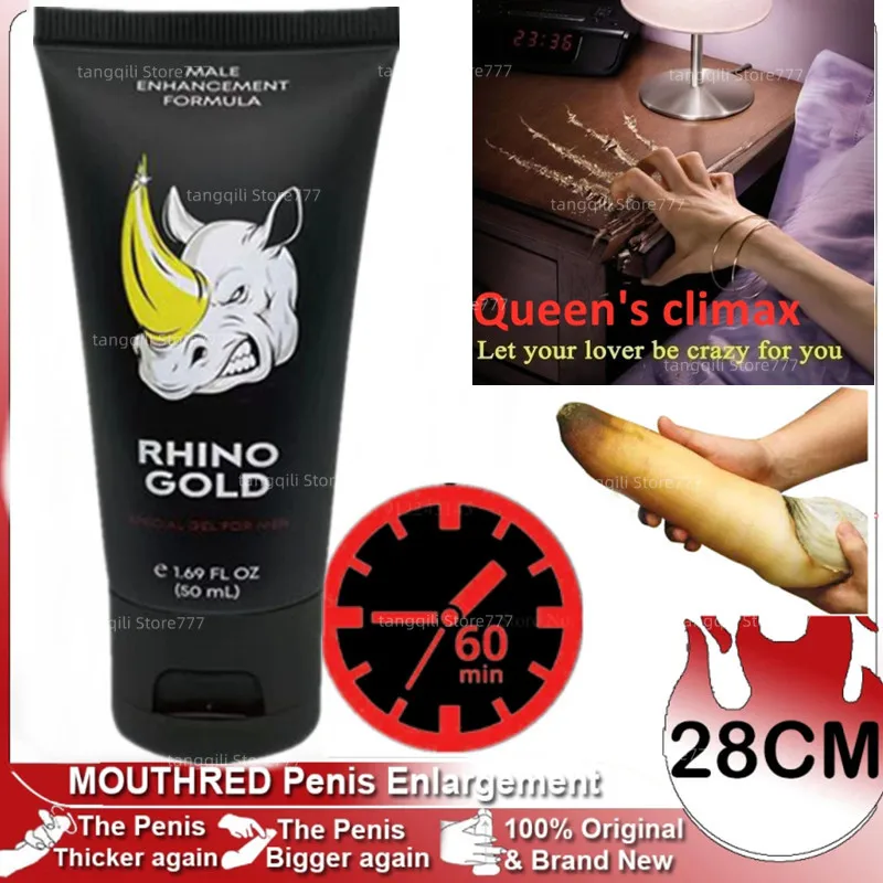 Best Selling Rhino Massage Cream for Men Penis Enlargement Cream Penis Enlargement Long-lasting Increase Erection Sex Supplies