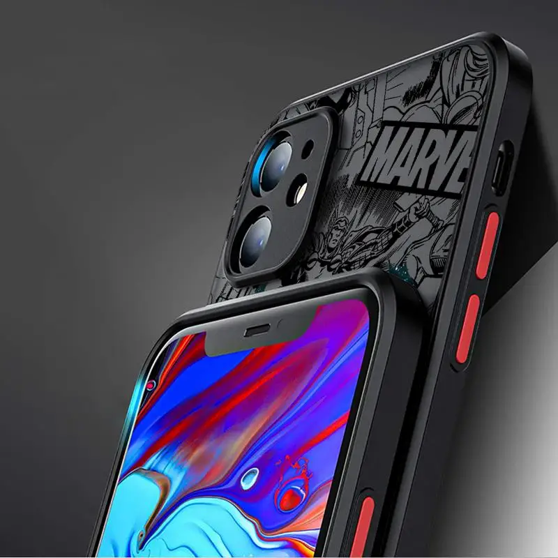 Чехол для телефона Xiaomi mi 14 13 11 lite 9t 10c 9a 12 10t pro 13c 11t Los ina матовый fundas Marvel Heroes Iron Man Groot