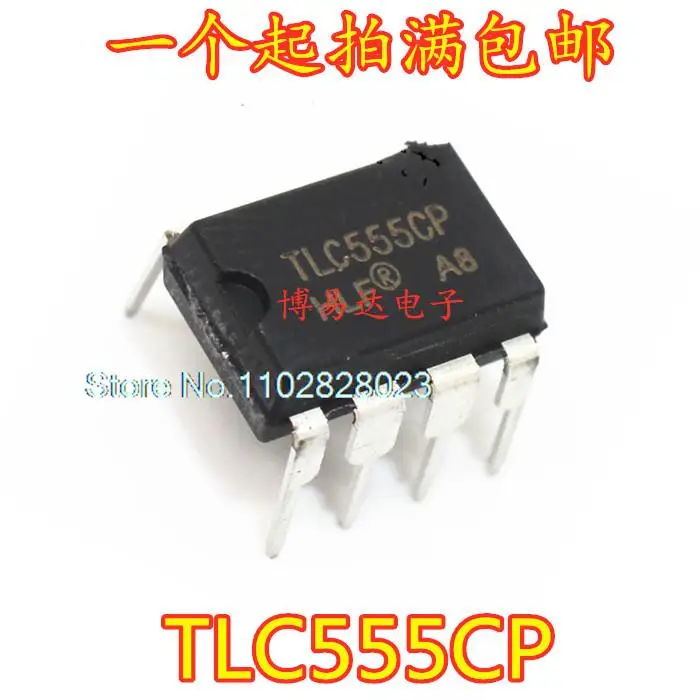

20 шт./лот TLC555CP DIP-8 CMOS IC