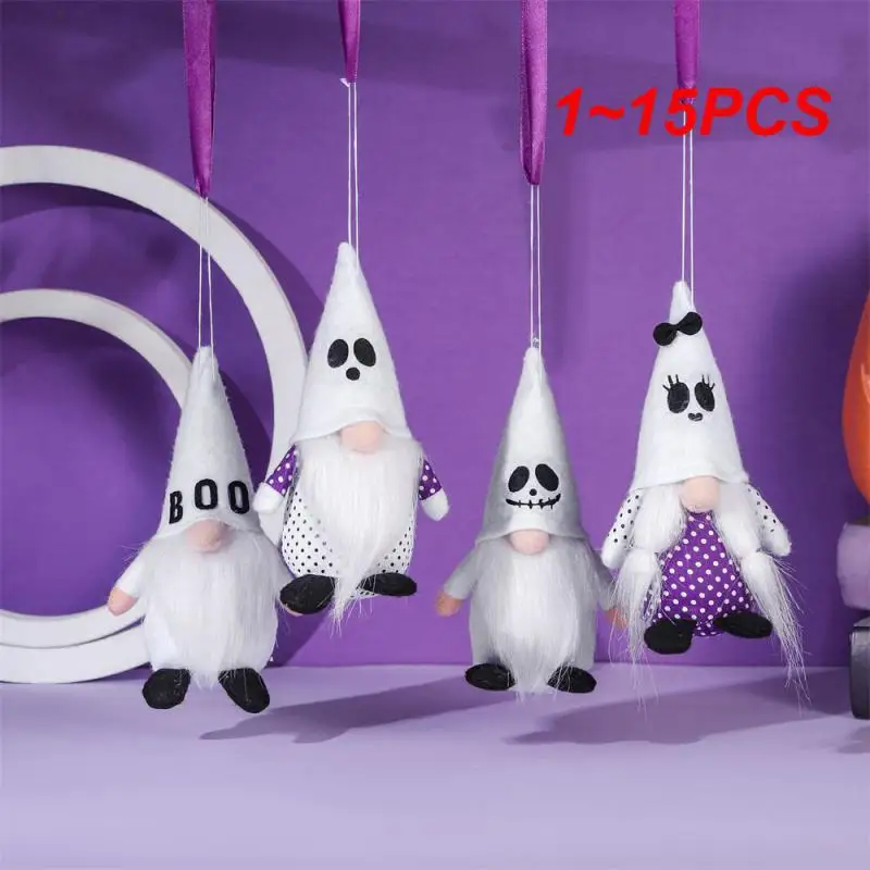 

1~15PCS Doll Ornaments Spooky And Funny Striking Unique Design High-quality Materials Perfect Halloween Decoration