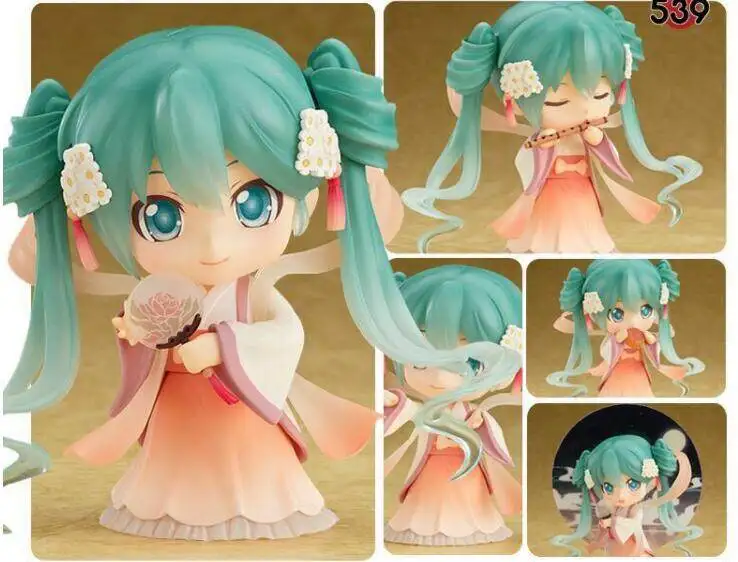 

Virtual Singer PVC Action Figure MIKU 539 Q Ver. Model Toy Anime No Box